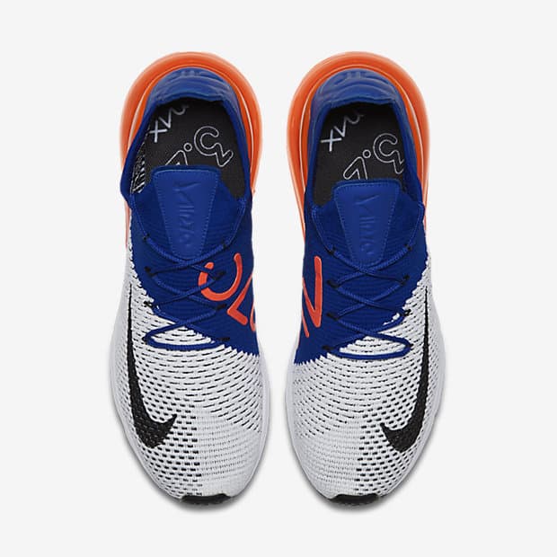 Air max 270 flyknit racer blue online